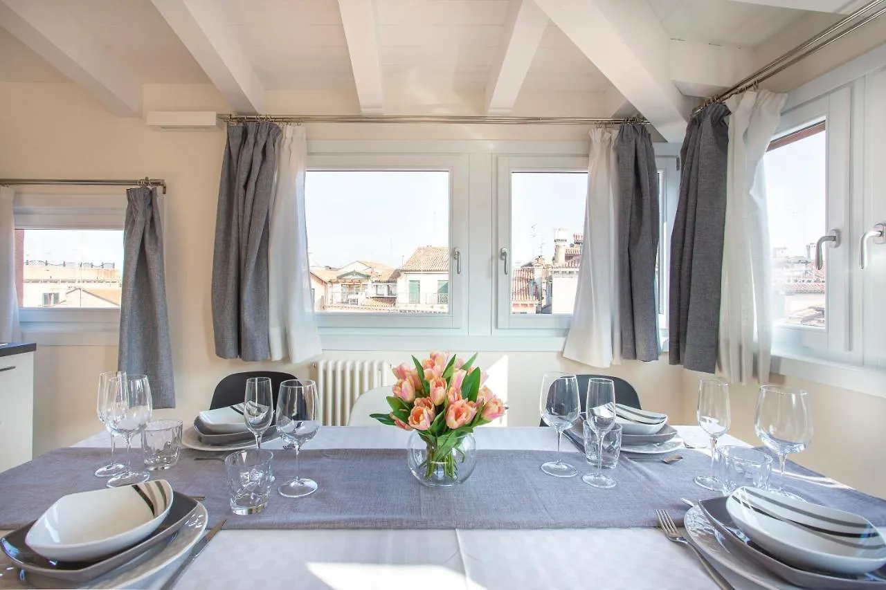 Apartment Venice Luxury Terrace View Of San Marco Italy